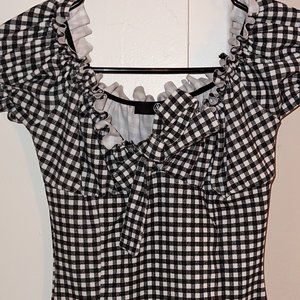 Missguided Milk Maid dress